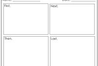 Four Square Writing Template Printable  Four Square Writing Method for Blank Four Square Writing Template