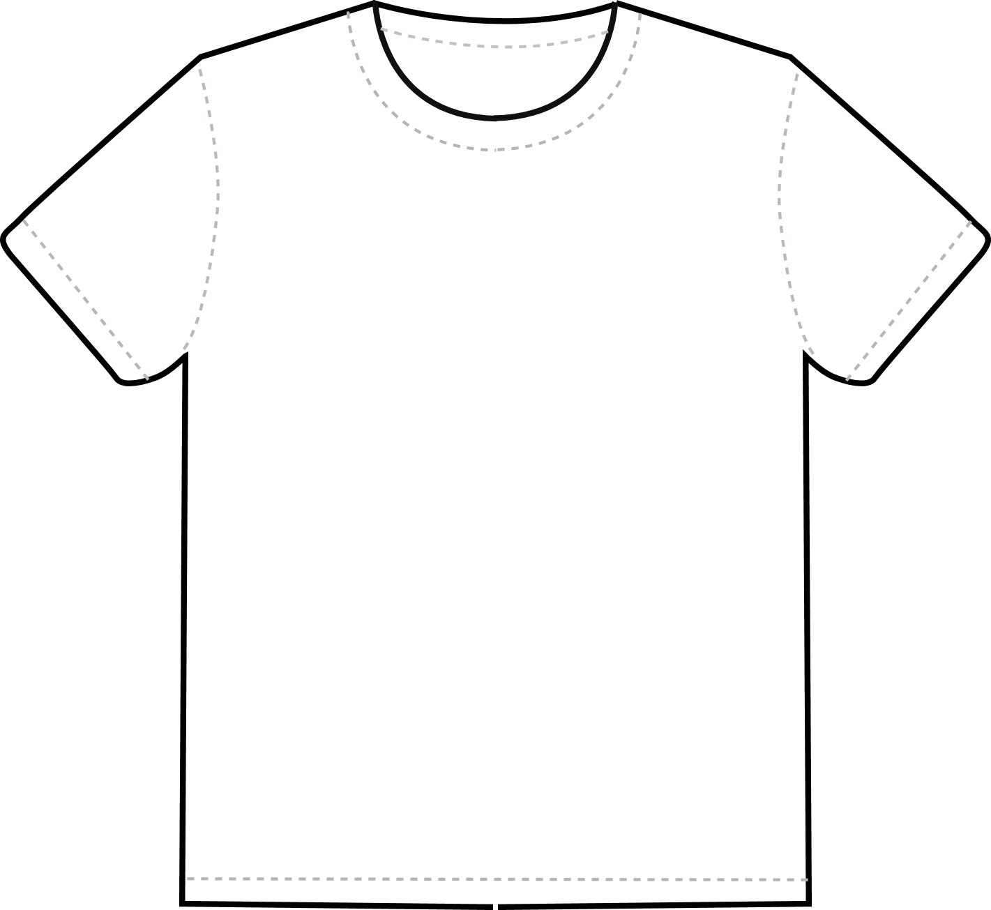 Free Blank Tshirt Outline Download Free Clip Art Free Clip Art On throughout Blank T Shirt Outline Template