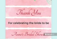 Free Bridal Shower Thank You Tag In   Dreamwedding  Thank You regarding Bridal Shower Label Templates