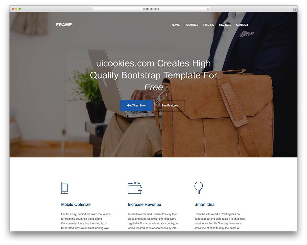 Free Business Website Templates For Startups Html  Wordpress intended for Website Templates For Small Business