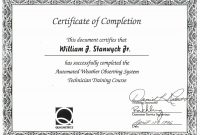 Free Certificate Templates Word Of Completion Template Awesome for Free Completion Certificate Templates For Word