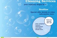 Free Cleaning Flyer Templates – Wfacca intended for Cleaning Brochure Templates Free