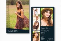 Free Comp Card Template Great Fashion Model P Card V Flyer regarding Free Zed Card Template