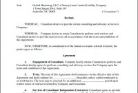 Free Consulting Contract Template Frightening Ideas Uk Marketing with Freelance Consulting Agreement Template