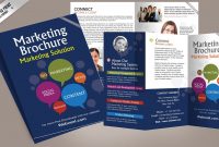 Free Corporate Bifold And Trifold Brochure Templates  Free with Free Online Tri Fold Brochure Template
