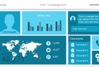 Free Dashboard Templates in Free Powerpoint Dashboard Template