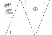 Free Downloadable Bunting Template Yer Welcome   Free Printables intended for Free Triangle Banner Template