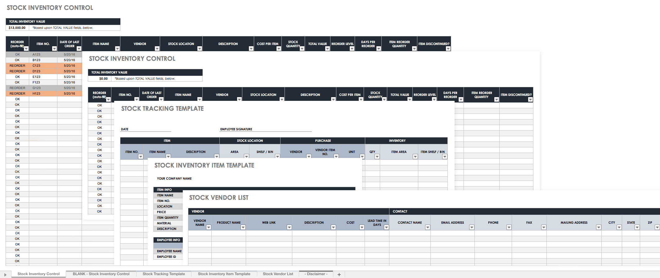 Free Excel Inventory Templates Create  Manage  Smartsheet regarding Business Process Inventory Template