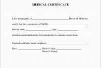 Free Fake Doctors Note Template Download Lovely Fake Doctors Note pertaining to Fake Medical Certificate Template Download