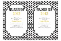 Free Graduation Announcements Templates Template Ideas pertaining to Free Graduation Invitation Templates For Word