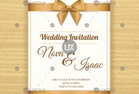 Free Invitation Card Template Ideas Retro Wedding Design Vector with Invitation Cards Templates For Marriage