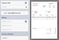 Free Invoice Maker Ipad Template Microsoft Word For App Pro Sample intended for Invoice Template Ipad
