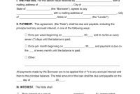 Free Loan Agreement Templates  Pdf  Word  Eforms – Free Fillable for Collateral Loan Agreement Template