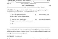 Free Loan Agreement Templates  Pdf  Word  Eforms – Free Fillable with Free Binding Financial Agreement Template