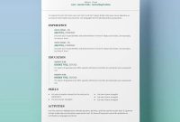 Free Microsoft Word Resume Templates Now Is The Time For  Grad Kaštela with regard to Free Resume Template Microsoft Word