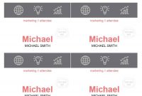 Free Name Tag  Badge Templates ᐅ Template Lab inside Free Name Label Templates