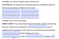 Free New Jersey Residential Lease Agreement – Pdf – Word intended for New Jersey Residential Lease Agreement Template