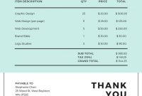 Free Online Invoice Maker Design A Custom Invoice In Canva for Make Your Own Invoice Template Free