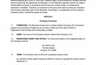 Free Operating Agreement Template Ideas Magnificent Missouri Llc regarding Corporation Operating Agreement Template