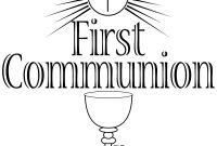 Free Photo Holy Communion Clipart  Religion Religious Wine with regard to First Holy Communion Banner Templates