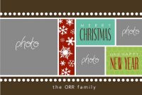 Free Photoshop Christmas Card Templates Images  Photoshop within Christmas Photo Card Templates Photoshop