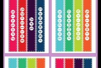 Free Printable " Binder Spine Labels For Basic School Subjects in Binder Spine Template Word