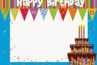 Free Printable Birthday Cards Ideas – Greeting Card Template  Happy intended for Free Printable Blank Greeting Card Templates