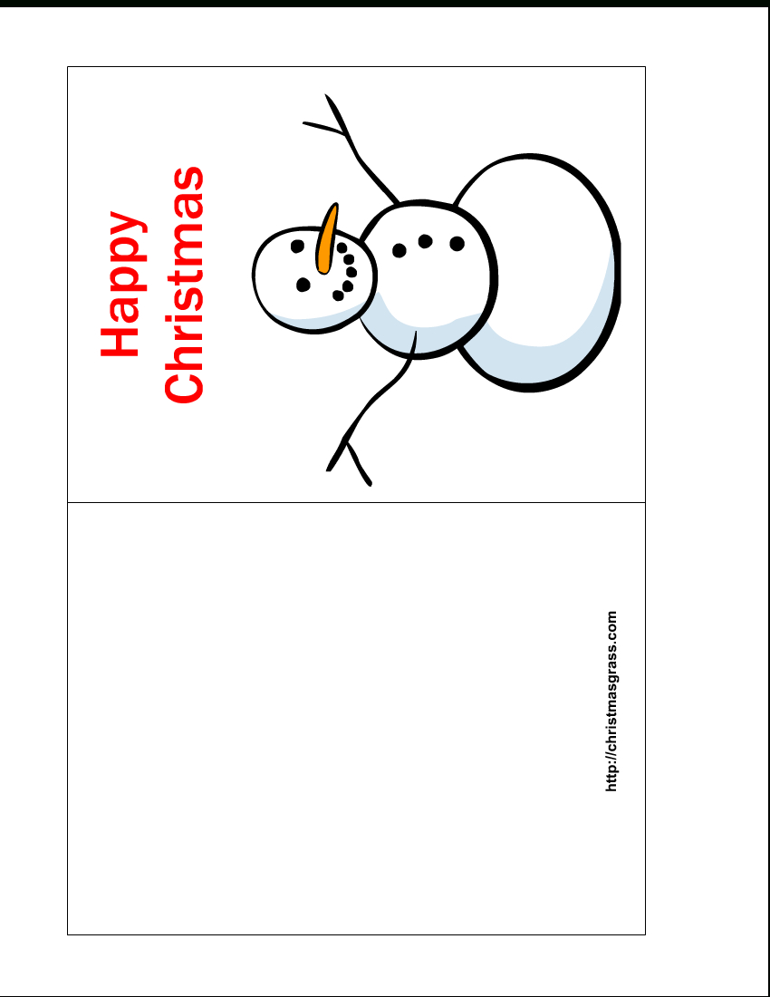Free Printable Christmas Cards  Free Printable Happy Christmas Card with Printable Holiday Card Templates
