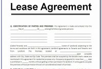 Free Printable Commercial Lease Agreement Forms  Form  Resume intended for Free Printable Commercial Lease Agreement Template