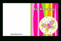 Free Printable Eid Greeting Cards in Template For Cards To Print Free