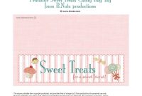 Free Printable Lables  Bnute Productions Free Printable Sweet throughout Goodie Bag Label Template