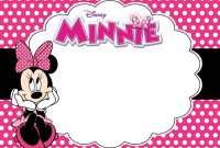 Free Printable Minnie Mouse Birthday Party Invitation Card  Coolest with regard to Minnie Mouse Card Templates