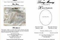 Free Printable Obituary Templates – Teplates For Every Day regarding Fill In The Blank Obituary Template