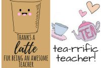 Free Printable Teacher Appreciation Thank You Cards  ✽ Back To regarding Thank You Card For Teacher Template