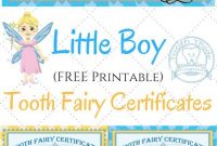 Free Printable Tooth Fairy Certificates  Fabnfree  Freebie Group regarding Tooth Fairy Certificate Template Free