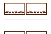 Free Printables Thanksgiving Place Cards  Home Cooking Memories regarding Place Card Template 6 Per Sheet