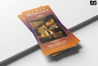 Free Psd Hotel Trifold Brochure Template  Free Psd Mockup intended for Hotel Brochure Design Templates