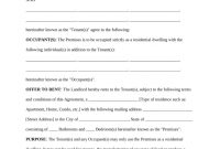 Free Rental Lease Agreement Templates  Residential  Commercial with Land Rental Agreement Template