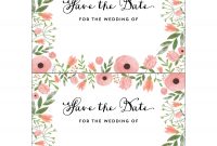 Free Save The Date Templates For Word  Nicegalleries regarding Save The Date Templates Word