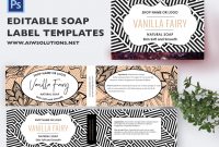 Free Soap Label Templates Template Top Ideas Handmade Vintage within Free Printable Soap Label Templates