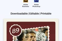 Free Soccer Trading Card  Card Templates  Designs   Trading in Free Sports Card Template