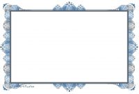 Free Templates  Free Certificate Border Artwork Certificate in Blank Coupon Template Printable
