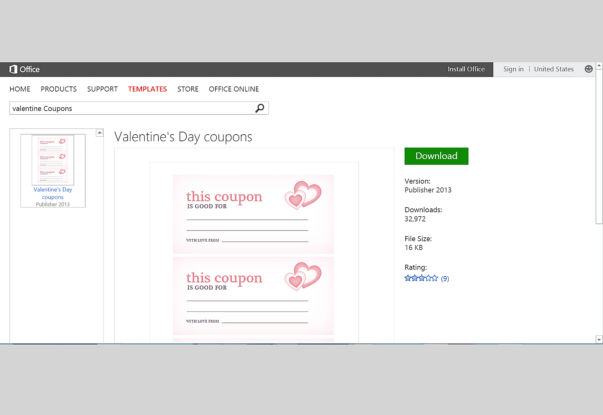 Free Valentine's Day Templates For Ms Office with regard to Valentine Card Template Word