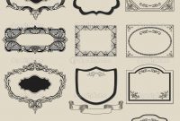 Free Vintage Label Templates  World Of Label intended for Antique Labels Template