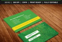 Freelandscapingbusinesscardtemplatepsd  Free Business Card throughout Landscaping Business Card Template