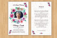 Funeral Prayer Card Template  Editable Ms Word  Photoshop Template with regard to Prayer Card Template For Word