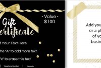Gift Certificate Template With Logo within Nail Gift Certificate Template Free