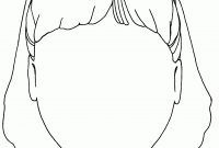 Girl Face Coloring Page  Coloring Home pertaining to Blank Face Template Preschool