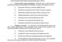 Great Founders Agreement Tramples For Any Startup ᐅ inside Founders Shareholder Agreement Template