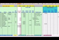 Hairdresser Bookkeeping Spreadsheet  Bookkeeping  Small Business with Template For Small Business Bookkeeping